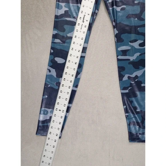 Nike Womens Blue Camo Dri-Fit Leggings Size M - Picture 7 of 15